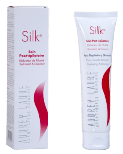 Silk by Audrey Laure, The first natural post hair removal cream that works with your skin’s own memory, French Tech